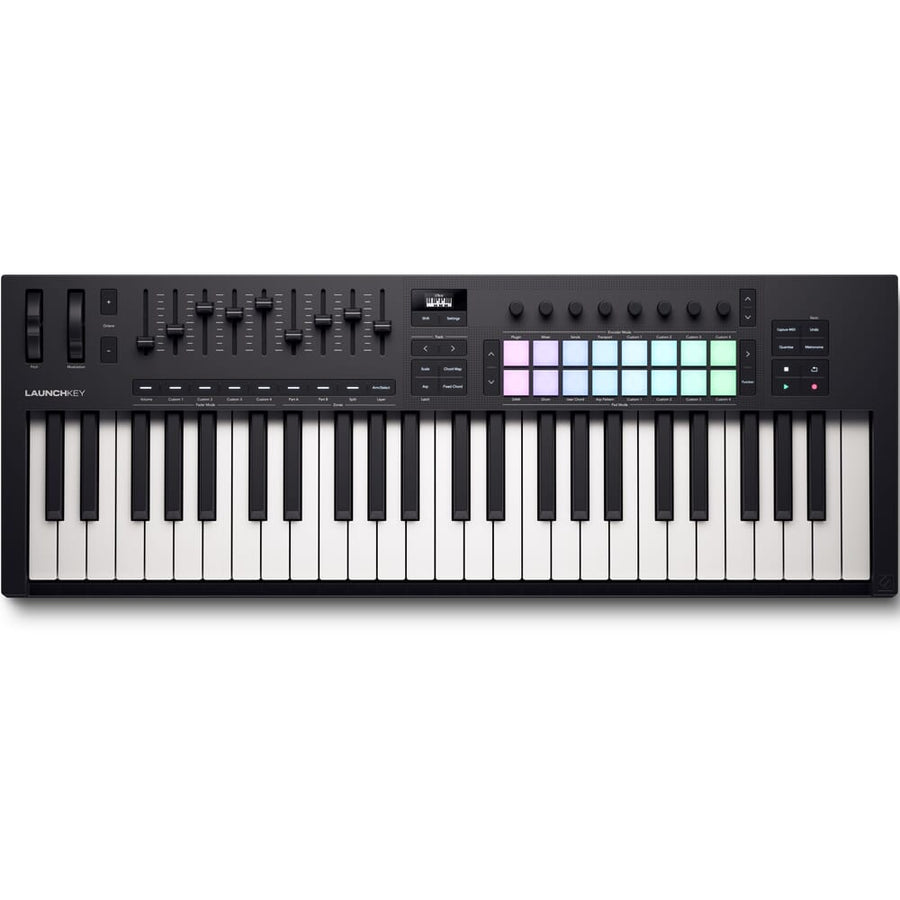Novation Launchkey 49 MK4, MIDI Keyboard Controller & Software Bundle Inc. Komplete Select