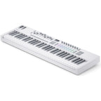 Novation Launchkey 61 MK4 Limited Edition White, MIDI Keyboard Controller & Software Bundle Inc. Komplete Select