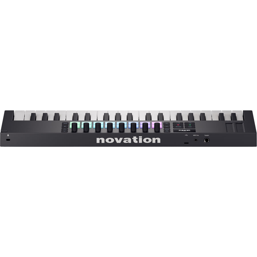 Novation Launchkey Mini-37 MK4, MIDI Keyboard Controller & Software Bundle Inc. Komplete Select