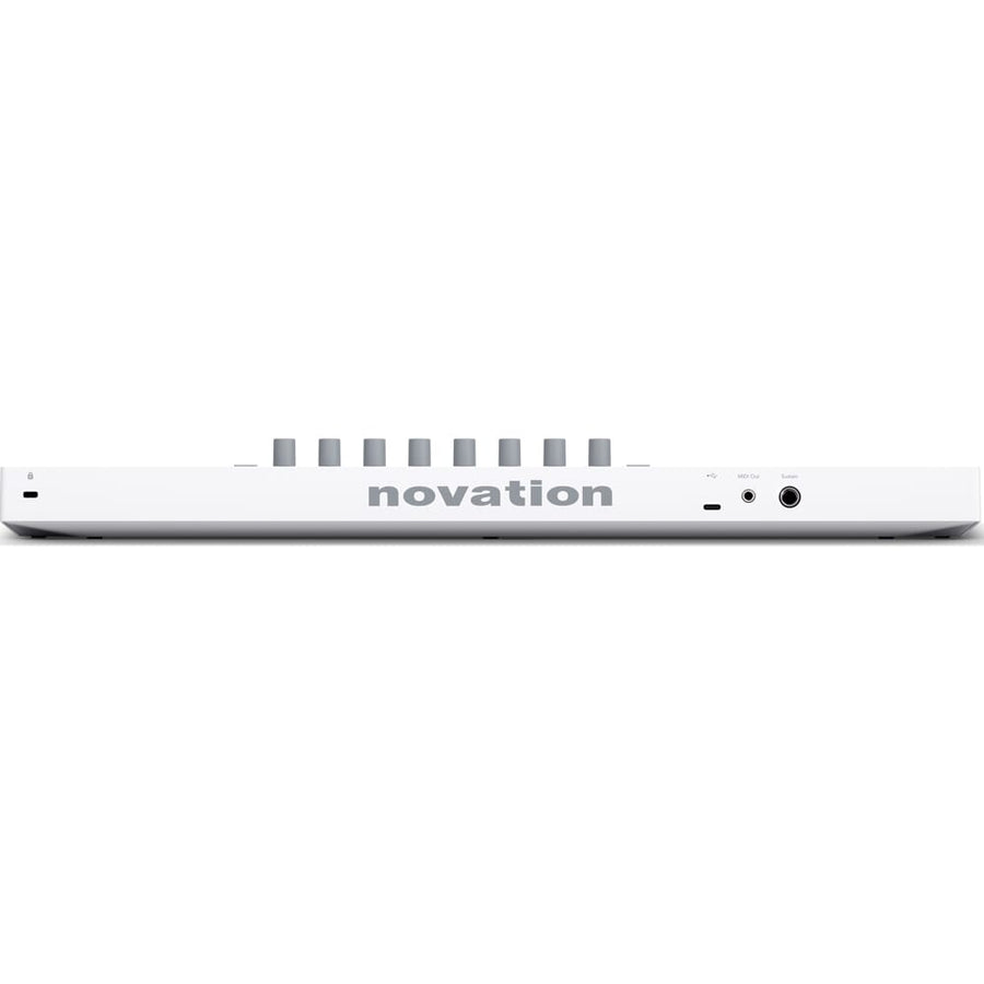 Novation Launchkey Mini-37 MK4 Limited Edition White, MIDI Keyboard Controller & Software Bundle Inc. Komplete Select