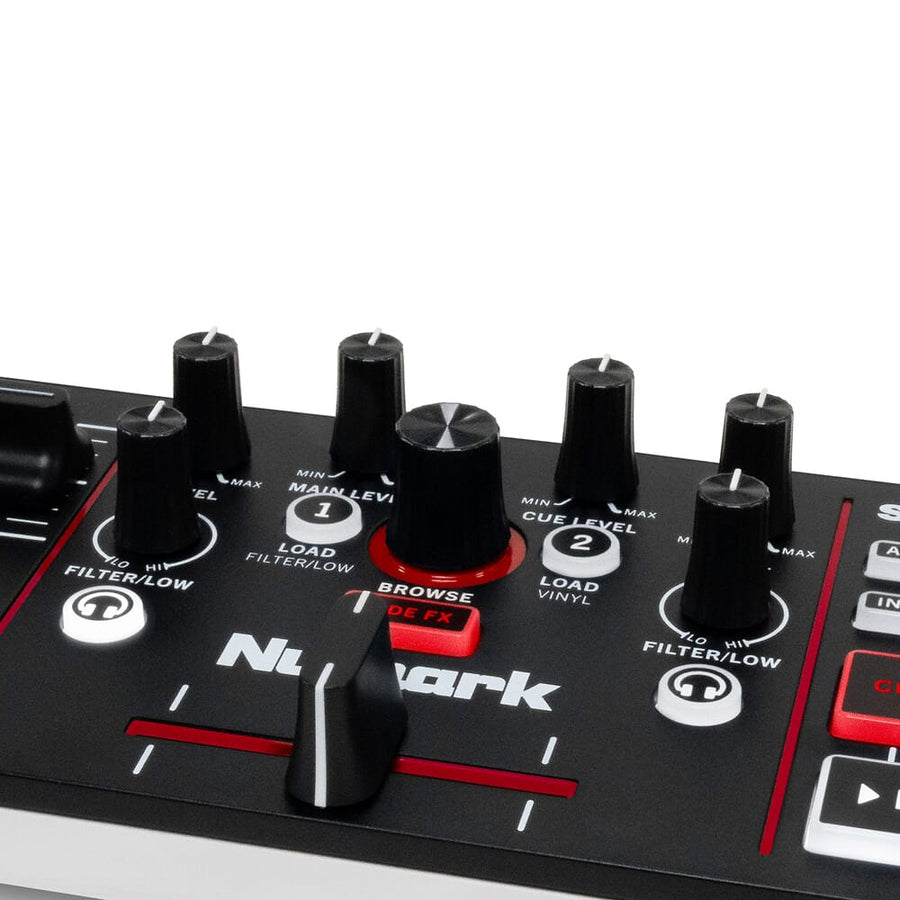Numark MixTrack GO, Ultra-Portable DJ Controller with Stems Control