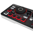 Numark MixTrack GO, Ultra-Portable DJ Controller with Stems Control