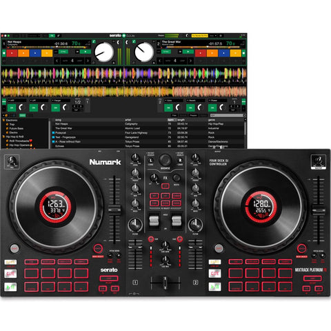 Numark Mixtrack Platinum FX, 2 Channel/4 Deck Serato DJ Controller