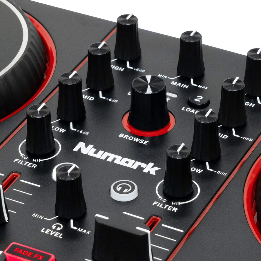 Numark Party Mix III, DJ Controller with Built In Light Show & Stems Control