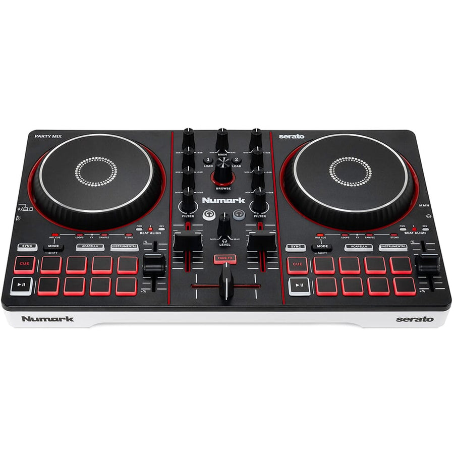 Numark Party Mix III, DJ Controller with Built In Light Show & Stems Control