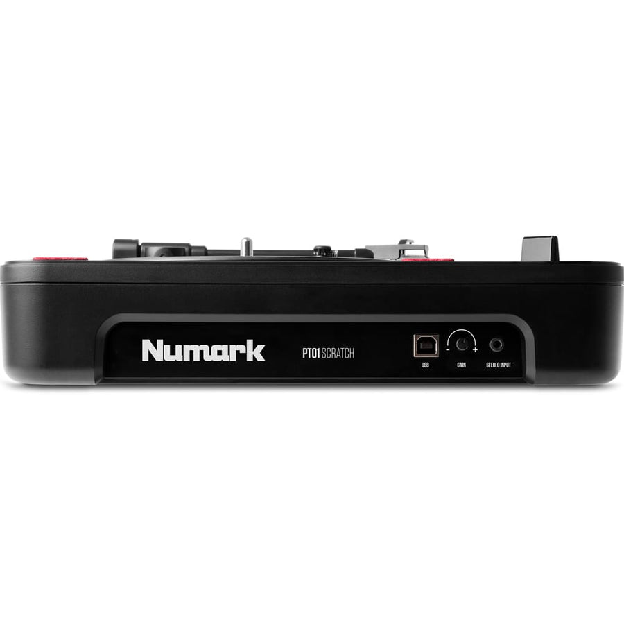 Numark PT01 Scratch Turntable With Built-In Speakers & Crossfader
