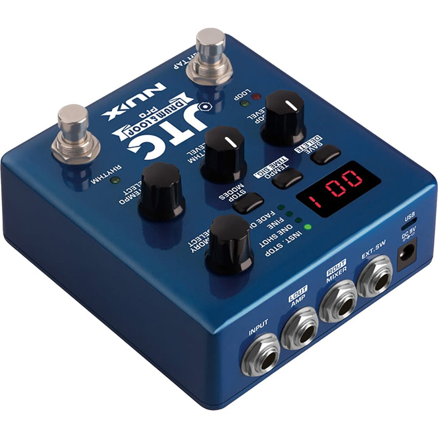 NUX JTC-PRO, JTC Drum + Loop PRO Dual Pedal
