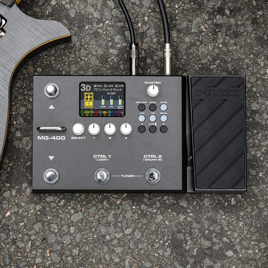 NUX MG-400, Guitar Multi-FX Pedal
