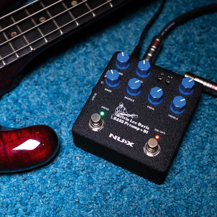 NUX NBP-5, MLD Bass Preamp + DI Pedal