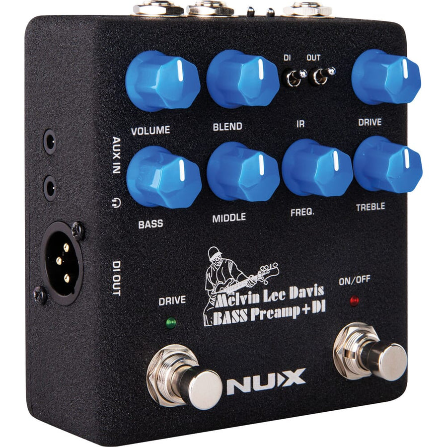 NUX NBP-5, MLD Bass Preamp + DI Pedal