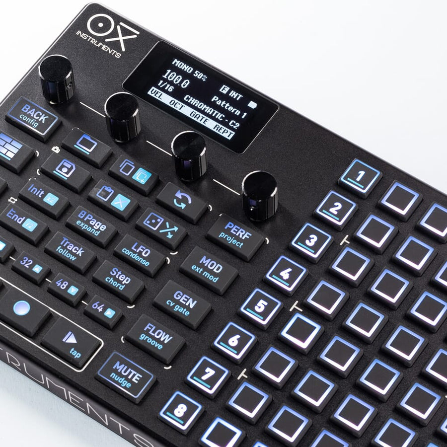 OXI Instruments One MK2 Sequencer, Black Edition