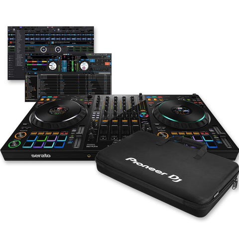 Pioneer DJ DDJ-FLX10 4-Channel DJ Controller + Official Carry Bag