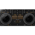 Pioneer DJ DDJ-REV1 Serato DJ Controller, DM-40D Speakers, Laptop Stand & HDJ-CUE1 Headphones Bundle Deal