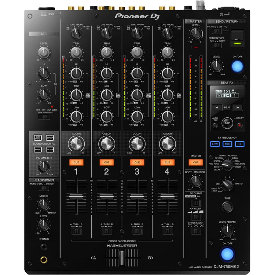 AlphaTheta CDJ-1500X DJ Players (Pair) + DJM-750 MK2 Mixer Bundle Deal