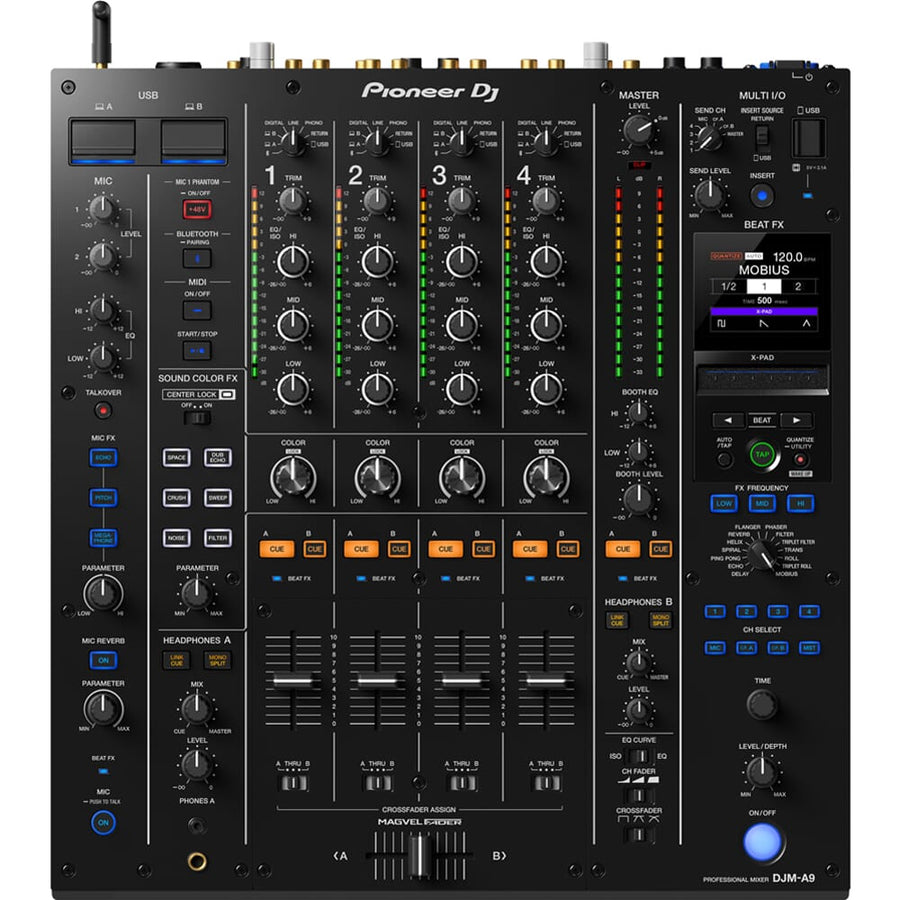 AlphaTheta CDJ-1500X DJ Players (Pair) + DJM-A9 Mixer Bundle Deal