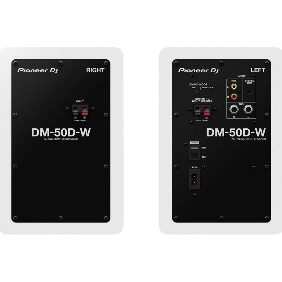 Pioneer DJ XDJ-RX3 Standalone DJ Controller + DM-50 White Speakers & HDJ-CUE1 Headphones Bundle