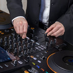 Pioneer DJ Opus Quad Standalone DJ System, DM-40D Speakers + HDJ-CUE1 Headphones Bundle Deal