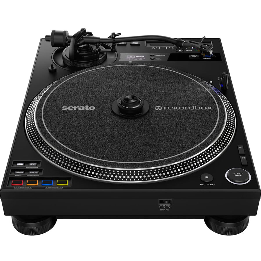 Pioneer DJ 2x PLX-CRSS12 Turntables & DJM-S11 Mixer Bundle