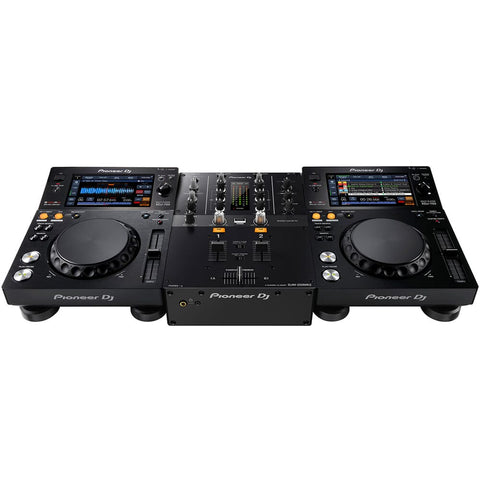 Pioneer DJ XDJ-700 (Pair), Pioneer DJ DJM-250 MK2 Bundle inc. Rekordbox DJ