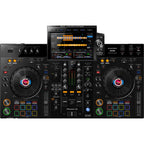 Pioneer DJ XDJ-RX3 Standalone DJ Controller + DM-50 White Speakers & HDJ-CUE1 Headphones Bundle