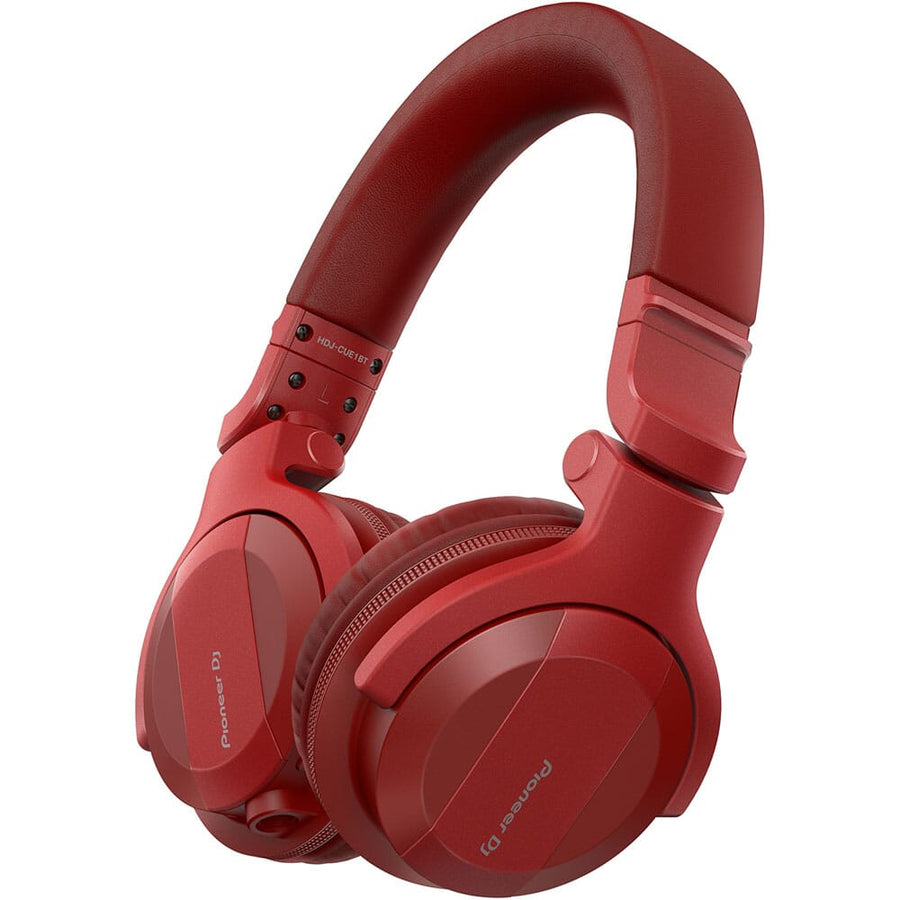 Pioneer DJ HDJ-CUE1BT-R DJ Headphones With Bluetooth (Red)