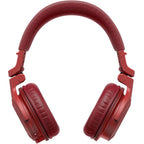 Pioneer DJ HDJ-CUE1BT-R DJ Headphones With Bluetooth (Red)