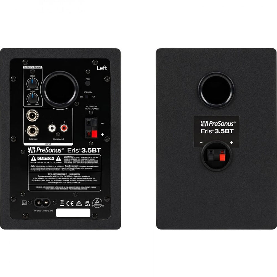 Presonus Eris 3.5BT (2nd Gen) Compact Active Monitors with Bluetooth (Pair)