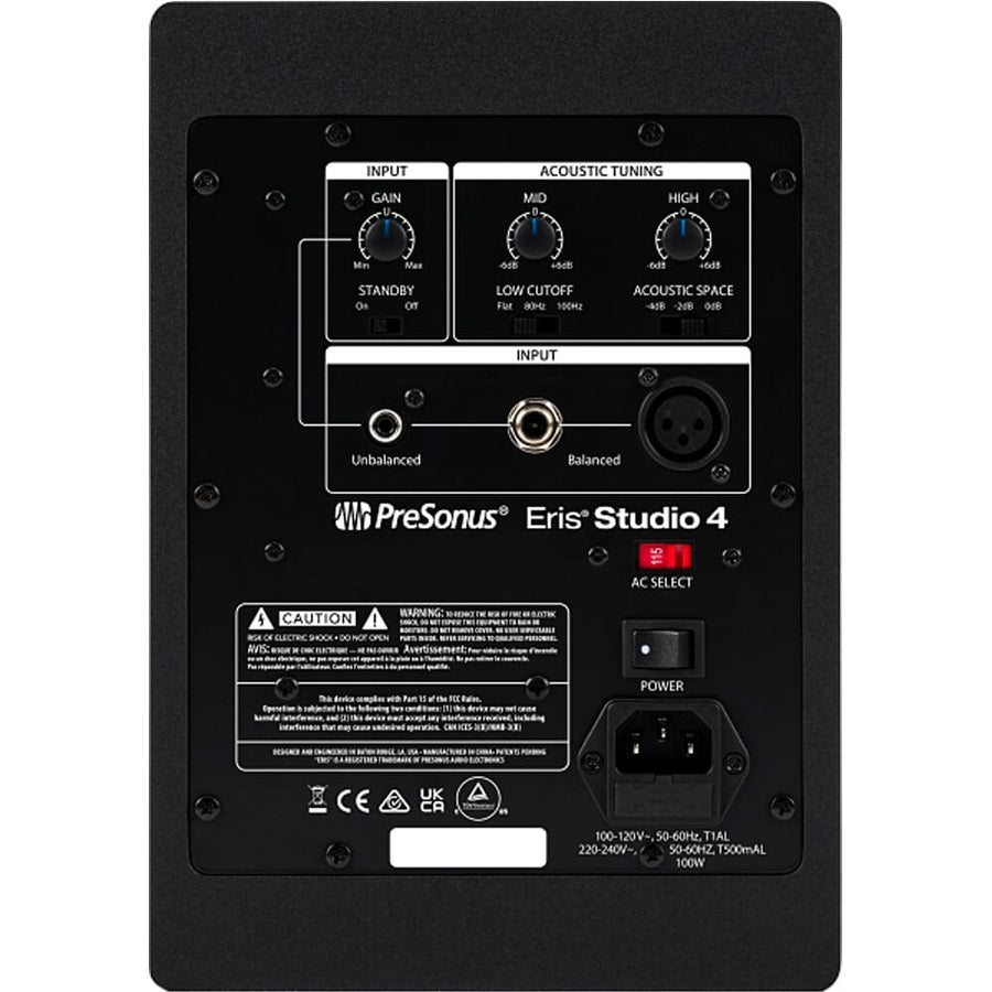 Presonus Eris Studio 4 Active Studio Monitor (Single)