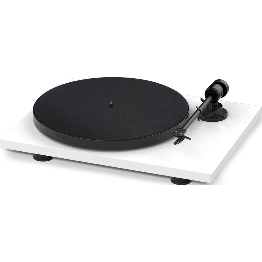 Pro-Ject Juke Box E1 HiFi Set, Audiophile Turntable & Speakers (White)