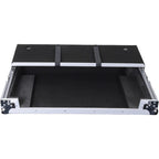 Protekt CSFLX10W, Flight Case with Laptop Shelf & Wheels for DDJ-FLX10
