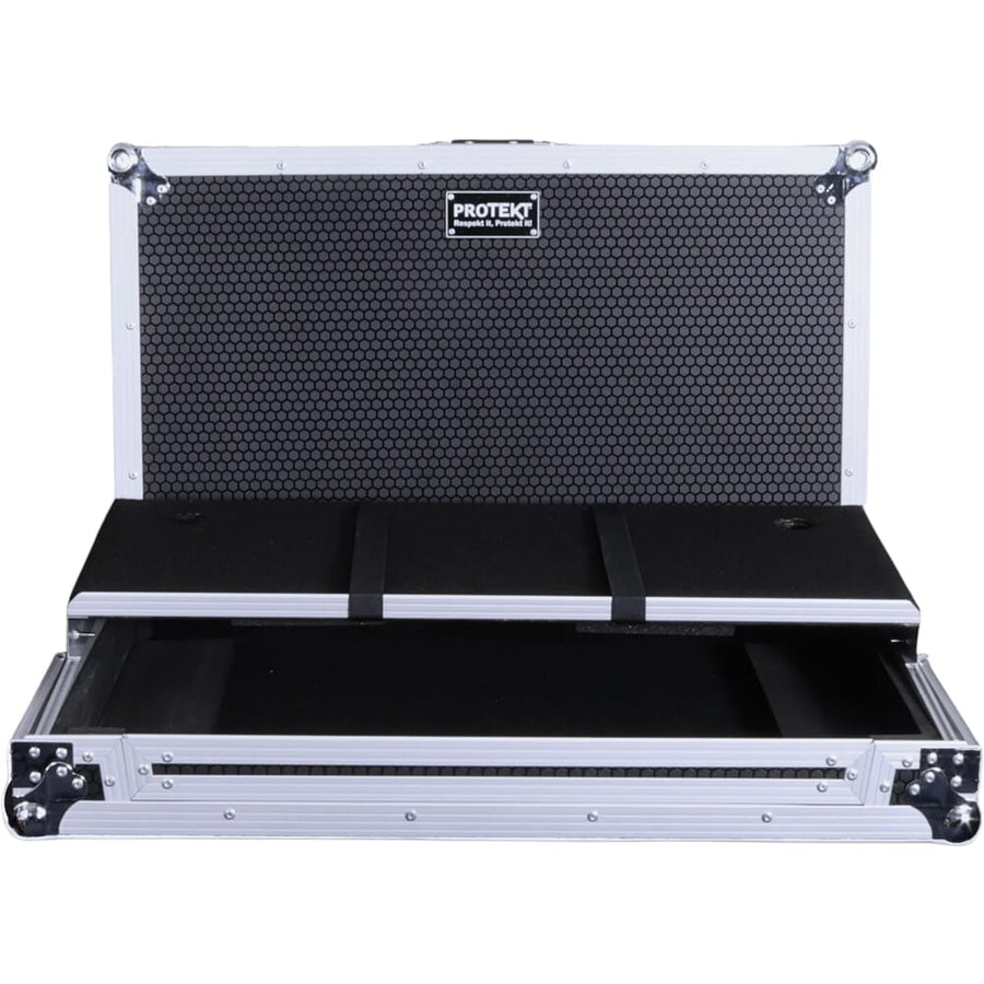 Protekt CSFLX10W, Flight Case with Laptop Shelf & Wheels for DDJ-FLX10