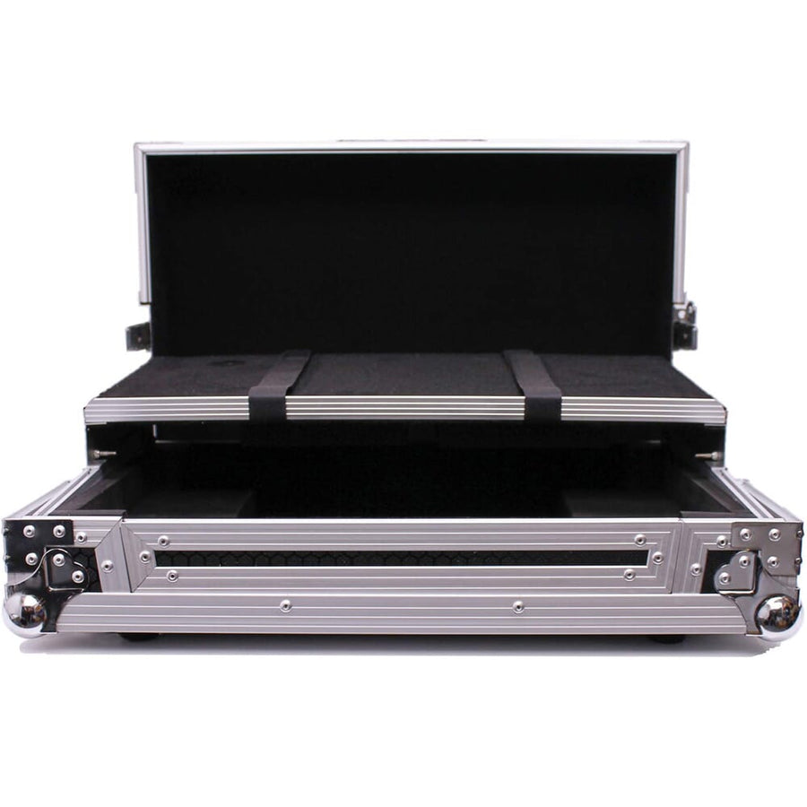 Protekt Flight Case for Pioneer DJ DDJ-FLX4 with Laptop Shelf