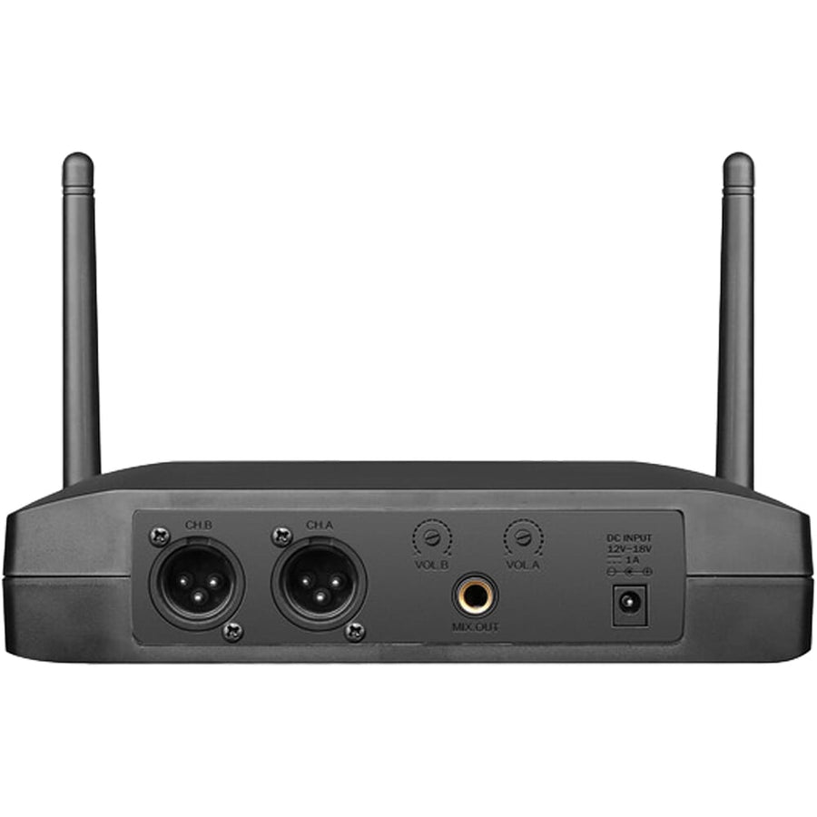 Q-Audio QWM 11 V2 863.1/864.1 MHz, Dual UHF Wireless Handheld Microphone System