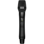 Q-Audio QWM 1960 V3 HH 606-614 MHz, UHF Dual Channel True Diversity Dual Handheld Wireless Mic System (PMSE Licence Required)