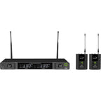 Q-Audio QWM 1970 BP 606-614 MHz, UHF Dual Channel Diversity Beltpack Wireless System - 19