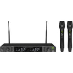 Q-Audio QWM 1970 HH 863-865 MHz, UHF Dual Channel Diversity Handheld Wireless System - 19