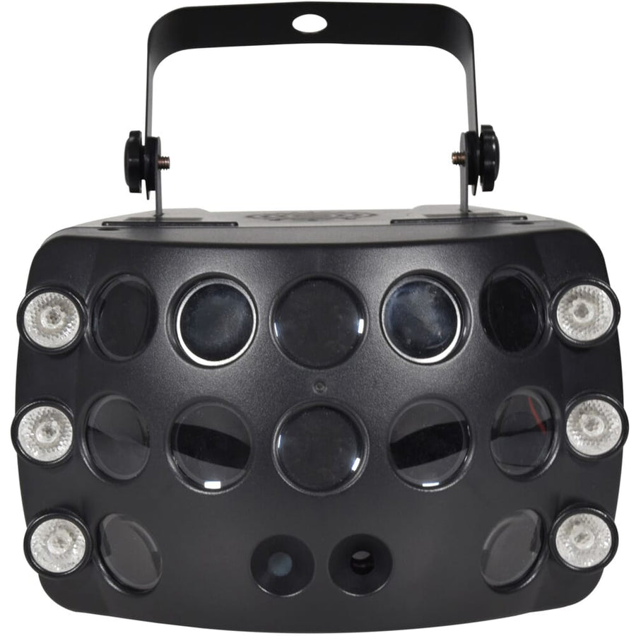 QTX Butterfly Effect, 3-in-1 LED & Laser Effect Light (Inc. Remote Control)
