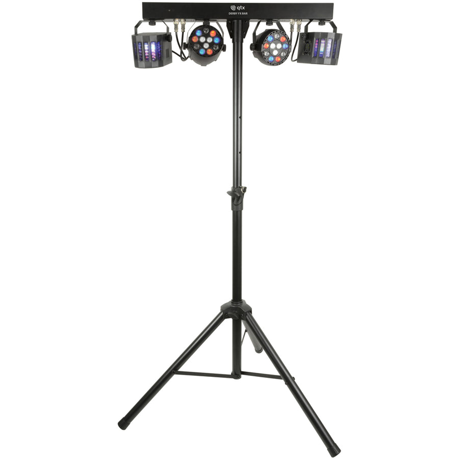 QTX LED Derby FX Bar with Stand (Pair)