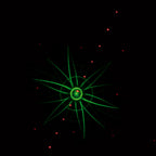 QTX Gobo Fireflash 4-in-1 LED & Laser Effect