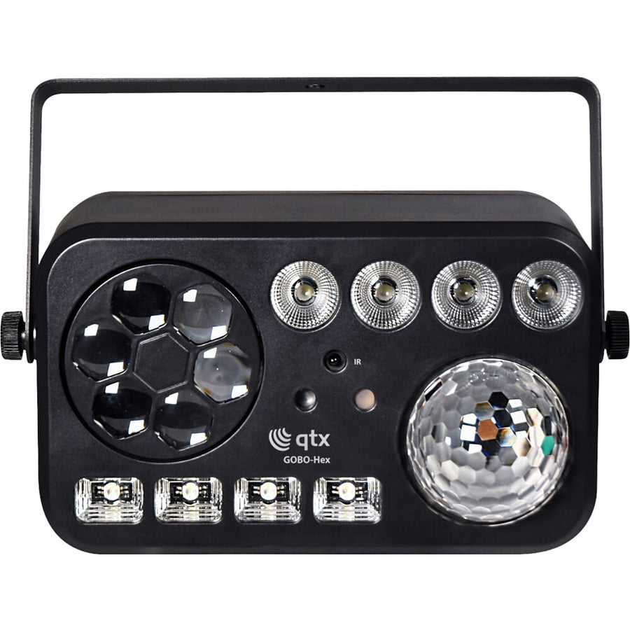 QTX Gobo Hex 6-in-1 LED & Laser Effect