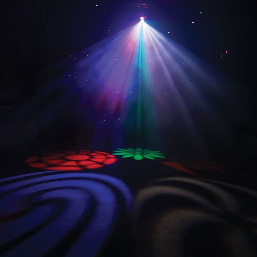 QTX Gobo Starwash, 3-in-1 LED Light