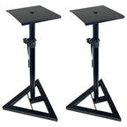 QTX Height Adjustable Studio Monitor Stands (Pair)
