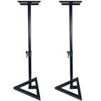 QTX Height Adjustable Studio Monitor Stands (Pair)