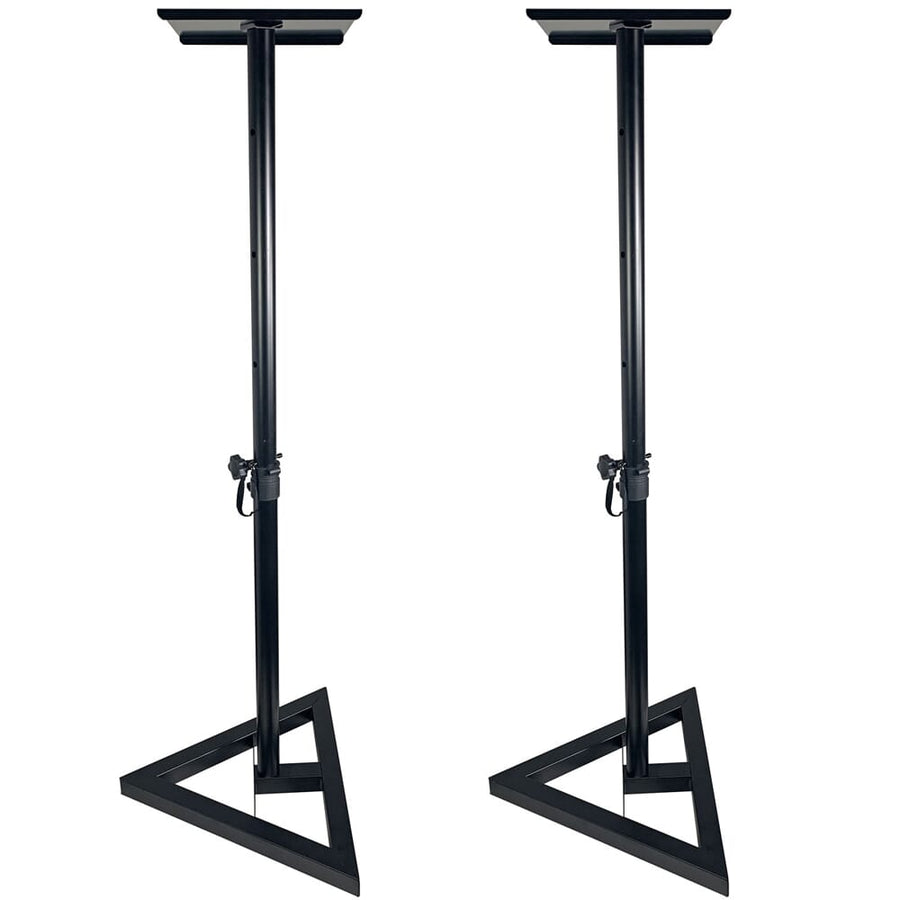 QTX Height Adjustable Studio Monitor Stands (Pair)