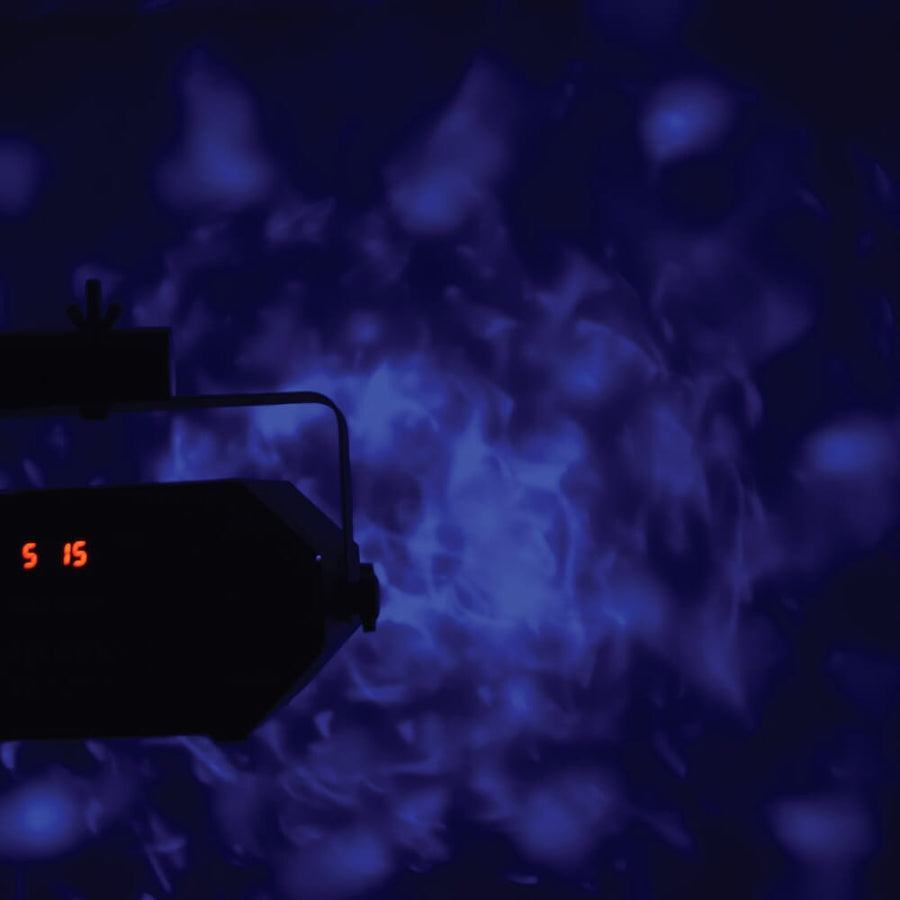 QTX Tetra LED Moonflower + Ripple + Strobe/UV + Laser Effect