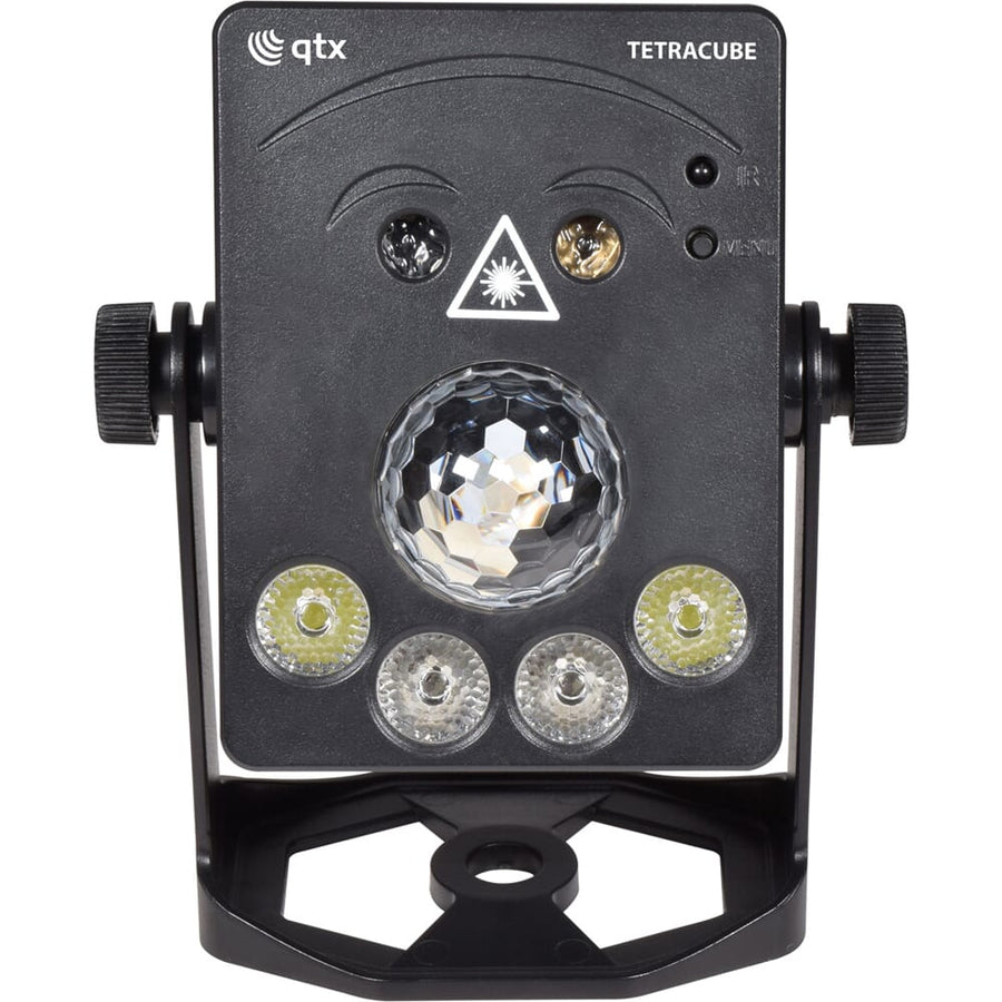QTX TetraCube 4-in-1 Rechargeable Party Effect Light