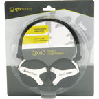 av:link QX40-White Stereo Budget Headphones