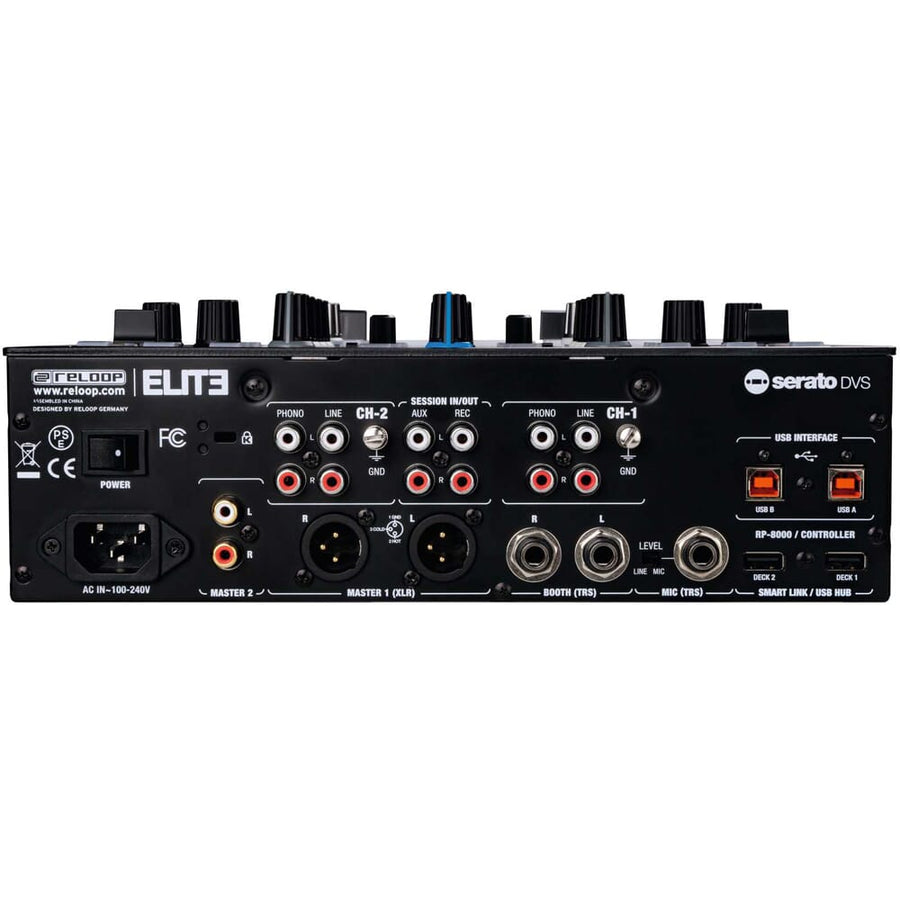 Reloop Elite, High Performance DVS Mixer For Serato