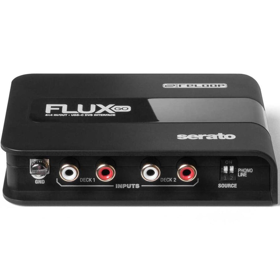 Reloop Flux GO, 2-Deck USB-C DVS Interface for Serato DJ Pro