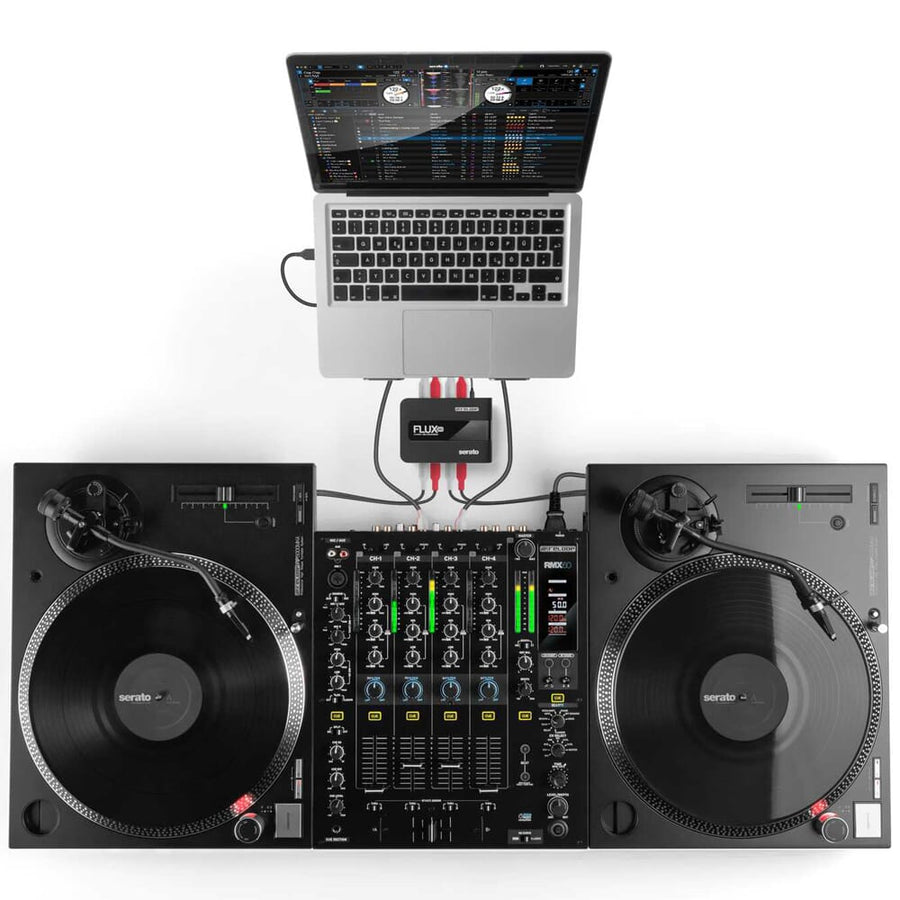 Reloop Flux GO, 2-Deck USB-C DVS Interface for Serato DJ Pro